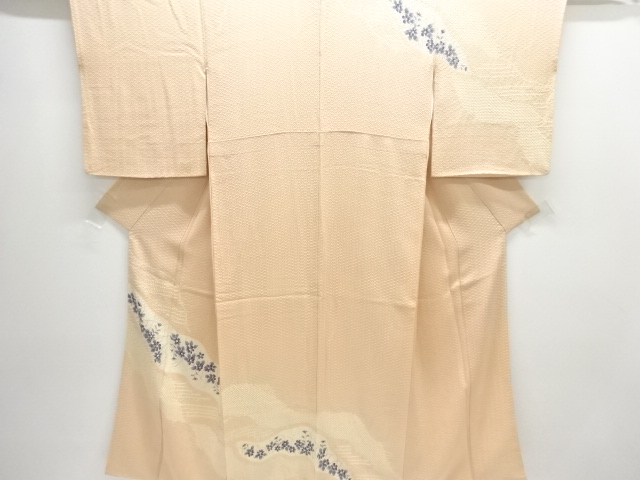 JAPANESE KIMONO / HOMONGI / SHIBORI / FLOWER